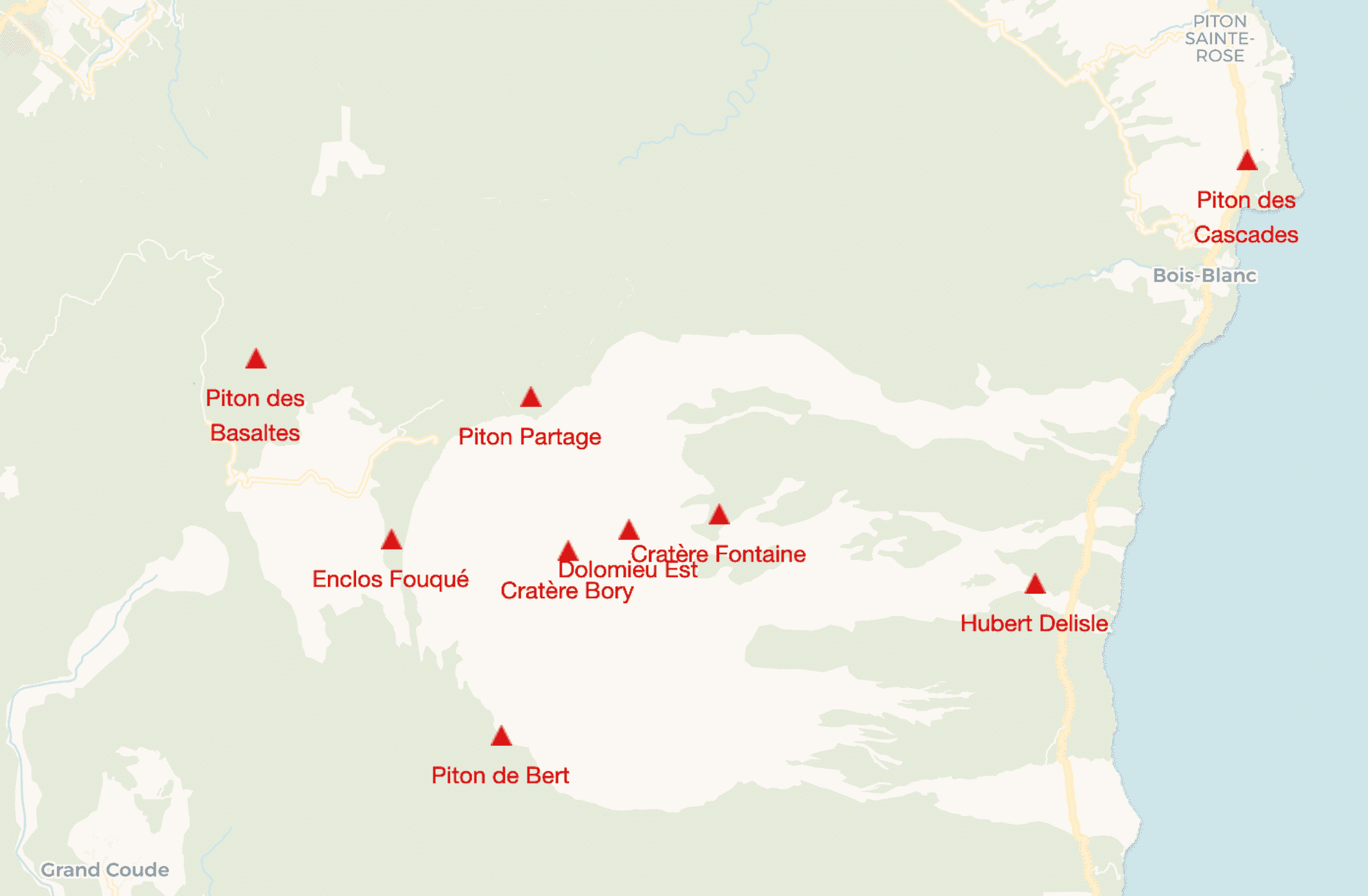 Carte des webcams OVPF